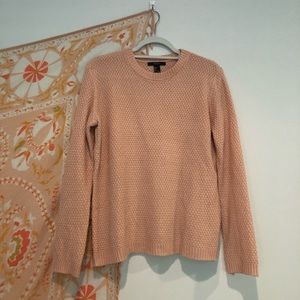 Forever21 Pink Knitted Crewneck Sweater